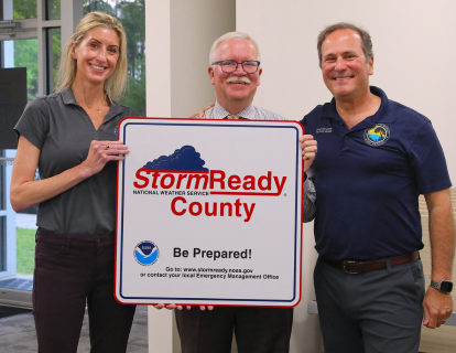NWS Jacksonville renews Clay County's StormReady Certification